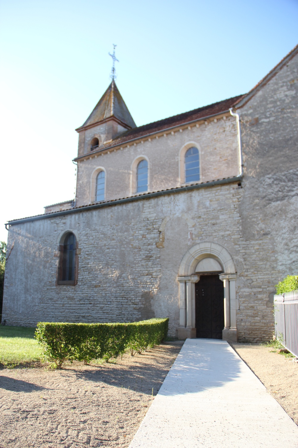 Église Cortevaix entrée